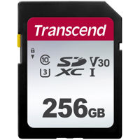 

Transcend 256GB 300S UHS-I U3 SDXC Memory Card