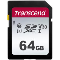 

Transcend 64GB 300S UHS-I U3 SDXC Memory Card