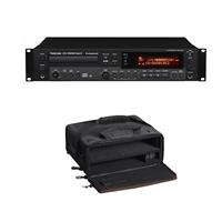 

Tascam CD-RW901MKII Professional CD Recorder/Player with Proprietary TEAC Tray-Loading Transport, Gapless Recording, MP3 Playback - With Gator Cases GSR-2U Studio 2 Go Carrying Case