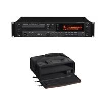 

Tascam CD-RW901MKII Professional CD Recorder/Player with Proprietary TEAC Tray-Loading Transport, Gapless Recording, MP3 Playback - With Gator Cases GSR-2U Studio 2 Go Carrying Case