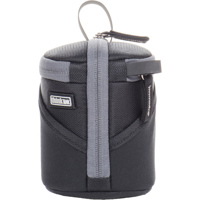 

Think Tank Lens Case Duo 5 Dual Opening Protective Lens Case for Small Mirrorless Lenses and DSLR Kit Lenses, Black