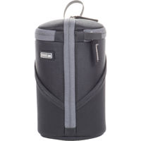 

Think Tank Lens Case Duo 15 Dual Opening Protective Lens Case for Mirrorless and STD DSLR Zoom Lenses, Black