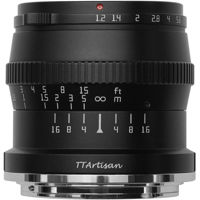 

TTArtisan 50mm f/1.2 APS-C Lens for Nikon Z, Black