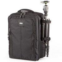 

Think Tank Airport Essentials Backpack for Standard DSLR System, 300mm f/2.8/iPad/13" Laptop, Small