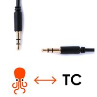 

Tentacle Sync Tentacle to Tentacle Adapter Cable with 3.5mm Mini Jacks, 30cm / 11.81"