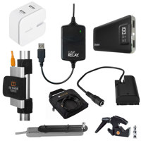 

Tether Tools Case Relay Camera Power System Bundle for Sony NP-FZ100 Battery with Battery Pack, Mounting Strap, Power Adapter, DC Coupler, Clamp and Accessories