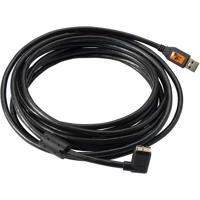 

Tether Tools TetherPro 15' USB 3.0 Type-A Male to Micro-USB Right-Angle Male Cable, Black