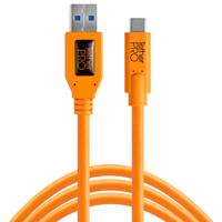 

Tether Tools TetherPro USB to USB-C Cable, 15', Orange