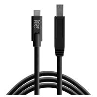 

Tether Tools TetherPro USB-C to 3.0 Male B Cable, 15', Black