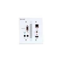 

tvONE 1T-CT-654-USWP HDMI 4K UHD HDBaseT 5-Play Wallplate Receiver with LAN/IR/RS-232