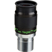 

Tele Vue 7mm Nagler Type 6 1.25" Ultra Wide Field Eyepiece with 82 Degree Field of View.