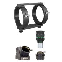 

Tele Vue Accessory Package for NP127is Telescope, Includes 18.2mm DeLite Eyepiece, 2" 90deg. Everbrite Star Diagonal, 2" to 1.25" Eyepiece Adapter and 5" Mounting Ring Set