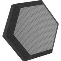 

Ultimate Acoustics Hex Series HX-12GR 12" Hexagonal Foam Wall Panel, Class B, Pair, Gray Vinyl