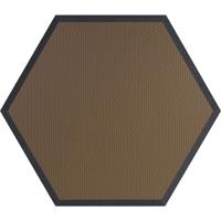 

Ultimate Acoustics Hex Series HX-24BR 24" Hexagonal Foam Wall Panel, Class B, Pair, Bronze/Brown Vinyl