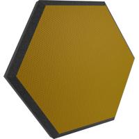 

Ultimate Acoustics Hex Series HX-24KW 24" Hexagonal Foam Wall Panel, Class B, Pair, Butterscotch Vinyl