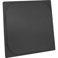 

Ultimate Acoustics Quiet Series Modular QSM-24BK 24x24" Fabric Sound Panel, Class A, Pair, Black