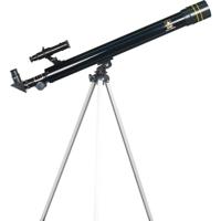 

US Army 50mm Refractor Telescope, 700m f/14 Focal Length with Alt-Az Mount, Eyepieces, Diagonal & Aluminum Adjustable Tripod with Accessory Tray