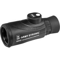

US Army 8x42 Waterproof Compass Monocular, 5.3mm Exit Pupil, 19mm Eye Relief, BAK4 Roof Prism, Multi-Coated