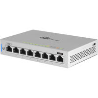 

Ubiquiti Networks UniFi US-8 8-Port Managed Gigabit Switch, Low Power, Passive PoE, Single