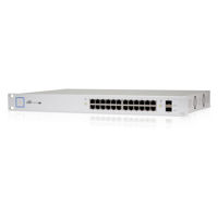 

Ubiquiti Networks US-24-250W UniFi Managed PoE+ Gigabit 24 Port Switch with SFP, 250W Power