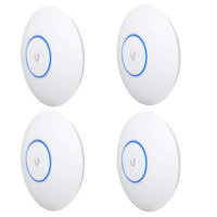 

Ubiquiti Networks 4 Pack UAP-AC-HD-US 802.11ac High Density Wave 2 Enterprise Wi-Fi Access Point