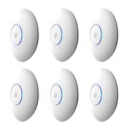 

Ubiquiti Networks 6 Pack UAP-AC-PRO UniFi Access Point Enterprise Wi-Fi System
