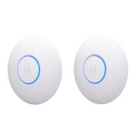 

Ubiquiti Networks 2 Pack UniFi nanoHD Indoor Compact 802.11ac Wave 2 Wi-Fi Dual-Band Enterprise Access Point, PoE Adapter Not Included