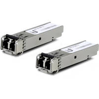 

Ubiquiti Networks 1.25Gbps SFP Multi-Mode Fiber Module with 2x LC Connectors, 1804' Cable Distance, 850nm Transmission Wavelength, 2-Pack