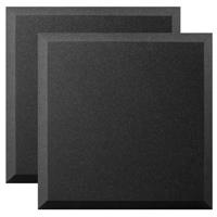 

Ultimate Support 24x24x24" Bevel-Style Absorption Panel Professional Studio Foam, 2 Pack, Charcoal