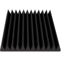 

Ultimate Support 12x12x2" Wedge-Style Absorption Panel, Charcoal, 24 Pack