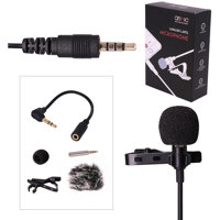 

Ulanzi Arimic Clip-On Lapel Lavalier 3.5mm Jack Condenser Microphone