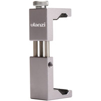 

Ulanzi ST-02S Metal Phone Tripod Mount, Silver