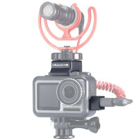 

Ulanzi OA-8 Original Cage Microphone Bracket for DJI Osmo Action Camera, Black