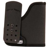 

Uncle Mike's Advanced Concealment Inside The Pocket Holster for Pistol with Laser Attached, Size 2