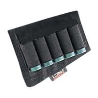 

Uncle Mike's Buttstock Shell Holder, Open Style Shotgun (5 Loops), Kodra Black