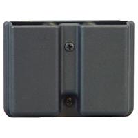 

Uncle Mike's Kydex Double Magazine Case, Single Row Belt Model, Black