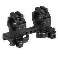 

UTG Integral QD 1" Ring Mount, 2 Picatinny Slots, 35mm Mount Clearance, 70mm Base