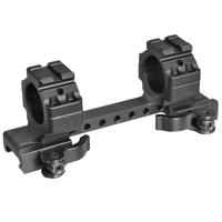 

UTG Integral 1" Med-Pro QD Ring Scope Mount, 2 Top Slots, 130mm Base