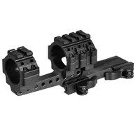 

UTG Integral QD Offset Ring Mount, 30mm with 4 Picatinny Slots, 40mm Mount Clearance
