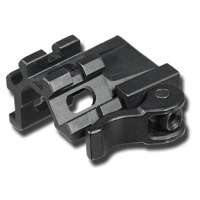 

UTG LE Rated Quad-Rail/Single Slot Angled Picatinny Mount with Integral QD Lever Lock System