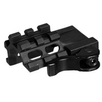 

UTG LE Rated Quad-Rail/2 Slot Angled Picatinny Mount with Integral QD Lever Lock System