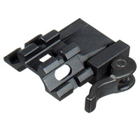 

UTG LE Rated Tri-Rail/Single Slot Angled Picatinny Mount with Integral QD Lever Lock System