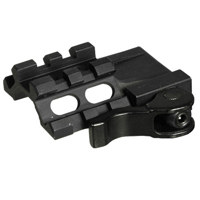 

UTG LE Rated Tri-Rail/2 Slot Angled Picatinny Mount with Integral QD Lever Lock System