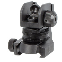 

UTG Mil-Spec Compliant Compact A2 Rear Sight with Full Range Windage/Elevation Adjustment