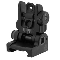 

UTG ACCU-SYNC Spring-Loaded AR15 Flip-Up Rear Sight, Matte Black