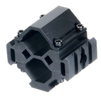 

UTG Universal Shotgun/Paintball Tri-Rail Picatinny Barrel Mount