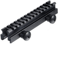 

UTG 0.83" High 13-slot Med-profile Full Size Picatinny Riser Mount