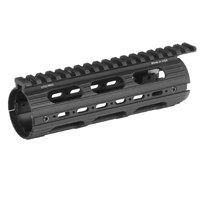 

UTG Pro Model 4/15 Carbine Length Super Slim Drop-in Handguard with Single Top Rail Extended to Upper