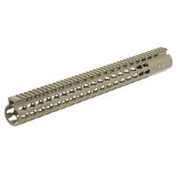 

UTG 17" Keymod Super Slim Rail and Free Float Handguard for MSR Rifles, Flat Dark Earth Cerakote