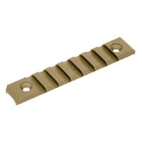 

UTG 7 Slot Rail Section for Super Slim Free Float Handguards, Cerakote Flat Dark Earth